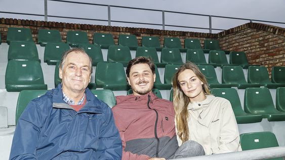 Paul Beare, Juan Legelen y Anna Beare Paul Beare, Juan Legelen y Anna Beare