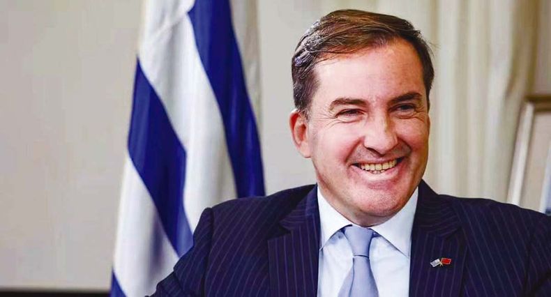 El embajador uruguayo en China, Fernando Lugris