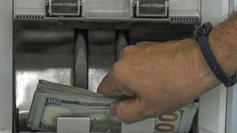 Casa de cambio. Foto: AFP