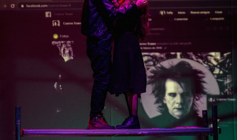 Andrés Guido y Victoria González Natero. Foto: Alejandro Persichetti