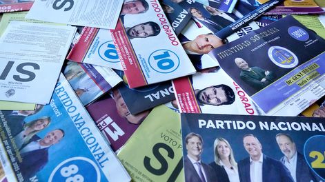 Listas partidarias para las elecciones del 27 de octubre en Uruguay