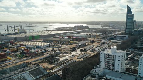 Puerto de Montevideo. Foto: Daniel Rodriguez / adhocFOTOS