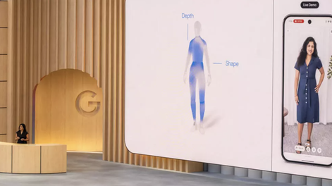 Demostración de un asistente de compras digitales en Mountain View (California), el 20 de mayo de 2025