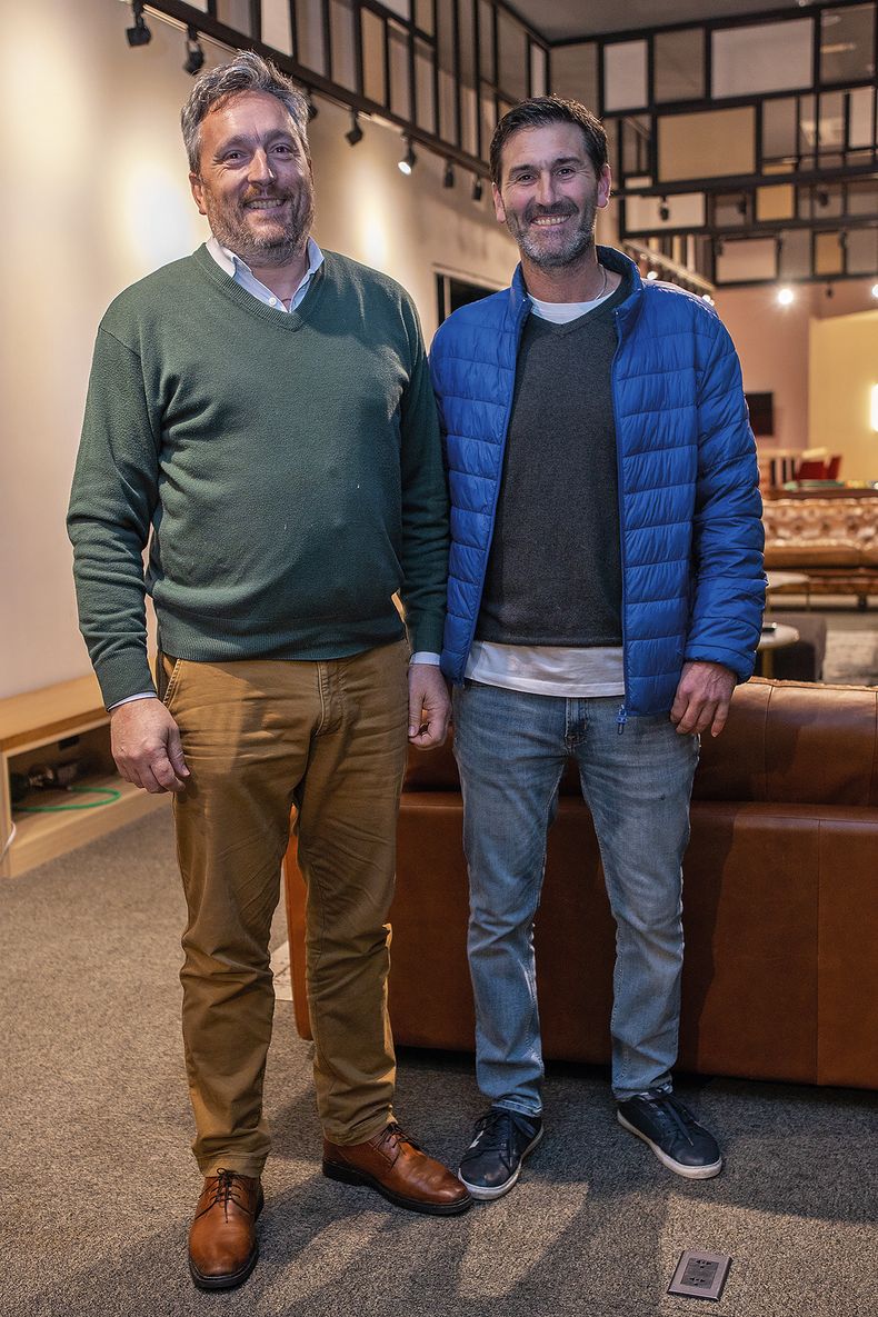 Marcos Delapuente y Andrés Martínez