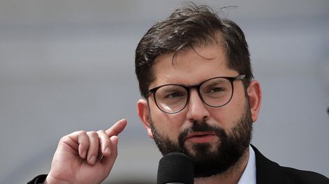 Gabriel Boric. Foto: AFP