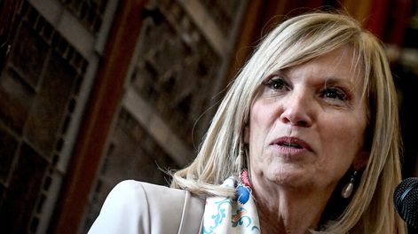 Vicepresidenta de la República Beatriz Argimón. Foto: Javier Calvelo, adhocFOTOS