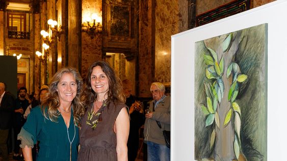 Ana Livni y Manuela Fleury. Ana Livni y Manuela Fleury.