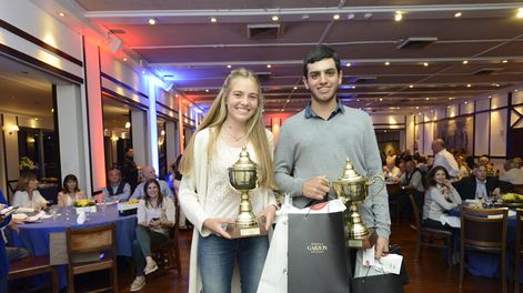 imagen de En definiciones apasionantes, los juveniles Inés Rapetti y Luis Rochón fueron los ganadores de la XXV Copa de Oro Búsqueda