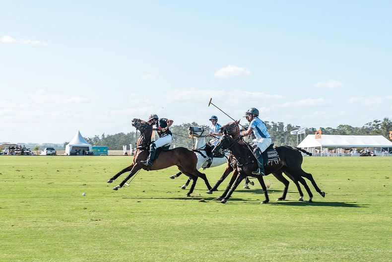 El Abierto de Polo, organizado por la Asociación Uruguaya de Polo, se jugó con los polistas de alto hándicap y tuvo como ganador al equipo de El Milagro