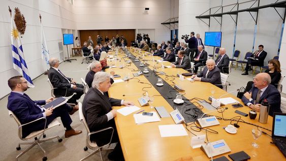 Consejo de Ministros en Torre Ejecutiva. Foto: Javier Calvelo / adhocFOTOS Consejo de Ministros en Torre Ejecutiva. Foto: Javier Calvelo / adhocFOTOS