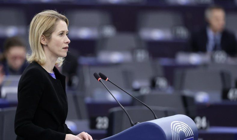 La Alta Representante de la Unión Europea para Asuntos Exteriores y Política de Seguridad, Kaja Kallas