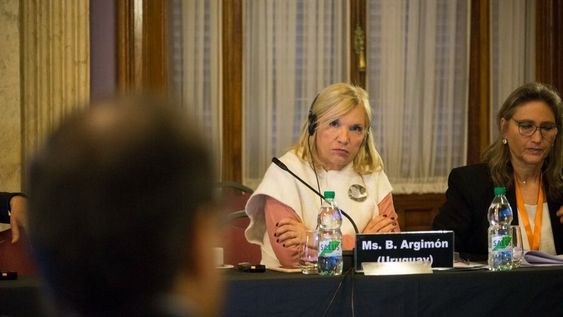 Beatriz Argimón en la Sesión del Comité Ejecutivo de la Unión Interparlamentaria Mundial. Foto: Parlamento Beatriz Argimón en la Sesión del Comité Ejecutivo de la Unión Interparlamentaria Mundial. Foto: Parlamento