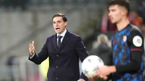 Diego Alonso durante uno de los partidos que dirigió al Sevilla en 2023. Foto: Sevillafc.es