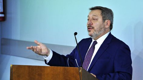 El presidente del BPS, Alfredo Cabrera