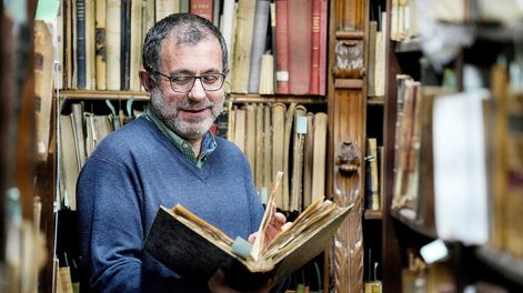 Decano de la Facultad de Humanidades, Pablo Martinis. Foto: Javier Calvelo / adhocFOTOS