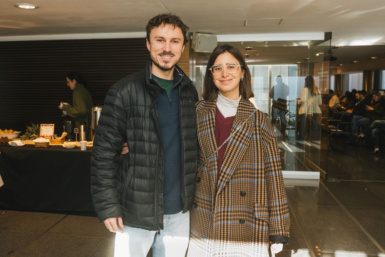 Emiliano Evora y Sofía Sesmonde.