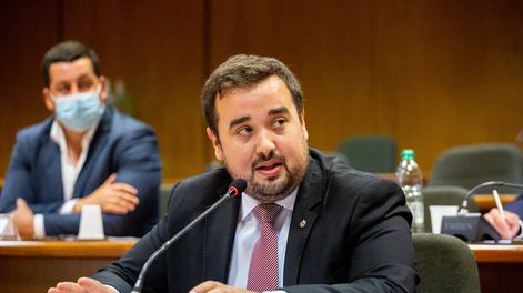 Diputado cabildante Sebastián Cal. Foto: Mauricio Zina, adhocFOTOS