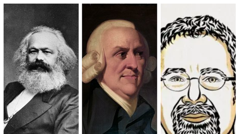 Adam Smith, Carl Marx y Daron Acemoglou