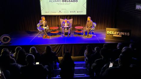 Álvaro Delgado en Desayunos Búsqueda.