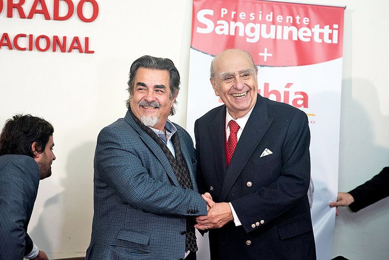 El diputado y precandidato Gustavo Zubía dijo que recibió una “llamada” interrogándolo sobre su presencia en un acto en Salto. Foto: Ricardo Antúnez / adhoc