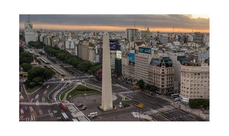 Vista aérea de Buenos Aires