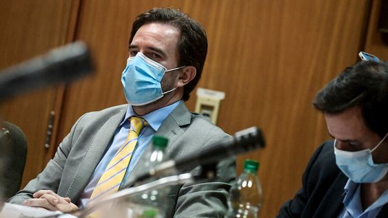 Cardoso en la comisión investigadora creada en Diputados. Foto: Javier Calvelo / adhocFOTOS Cardoso en la comisión investigadora creada en Diputados. Foto: Javier Calvelo / adhocFOTOS