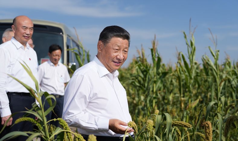 El presidente Xi Jinping se propone que China se convierta en una potencia agrícola a mediados de este siglo