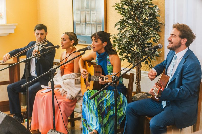 Emmanuel Olivera, Camila Pauletti, María Clara O’Neill y Juan Ortiz de Taranco.