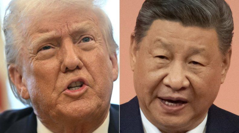 El presidente de Estados Unidos, Donald Trump, y el presidente de China, Xi Jinping