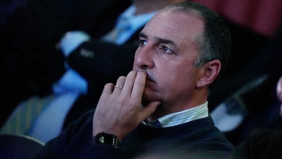 Carlos Albisu durante el acto de la lista 404 del Partido Nacional en Montevideo, agosto de 2023 Foto: Javier Calvelo/adhocFOTOS Carlos Albisu durante el acto de la lista 404 del Partido Nacional en Montevideo, agosto de 2023 Foto: Javier Calvelo/adhocFOTOS