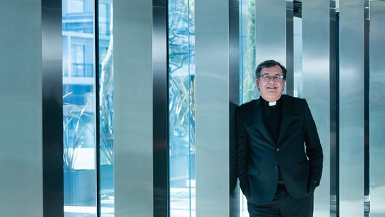 El rector de la Universidad Católica del Uruguay, Julio Fernández Techera El rector de la Universidad Católica del Uruguay, Julio Fernández Techera