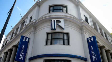 Sede central de República AFAP, la administradora propiedad del Estado.