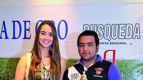 imagen de Manuela Barros y Juan Álvarez ganaron la XXI Copa de Oro Búsqueda,  confirmando que actualmente son los mejores jugadores del medio