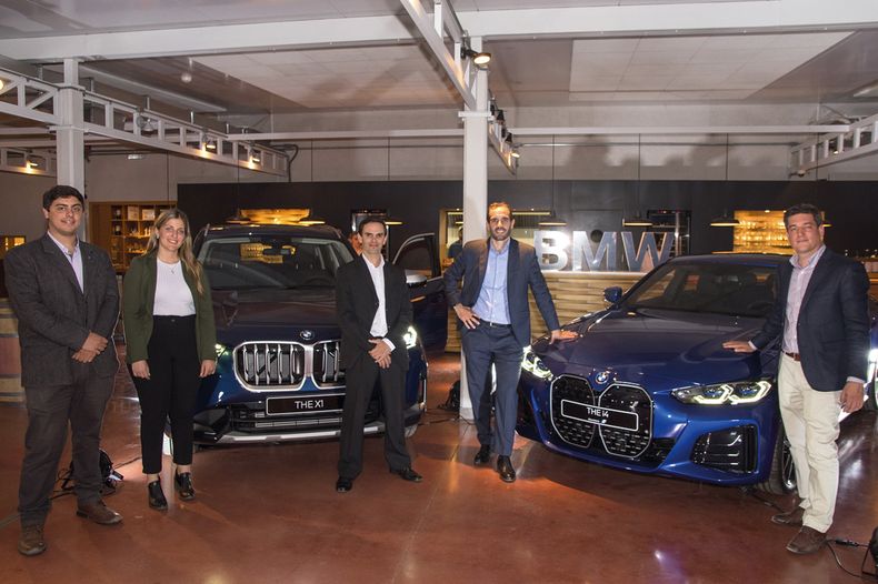 De Magna Motors: product genius Fernando Mariano, jefa de Marketing Cecilia Zannier, encargado de Capacitación y Soporte Técnico Diego García, gerente general Federico Bangerter y gerente comercial Luis Pascual