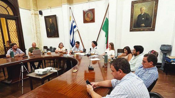 Reunión de directivos de la Federación Rural. Reunión de directivos de la Federación Rural.