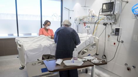 CTI del Hospital Maciel.