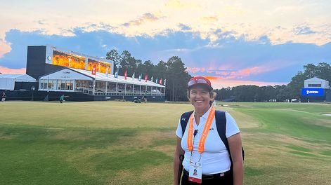 Una jueza uruguaya en el US Open, el Major que se presenta como “el mayor desafío golfístico”