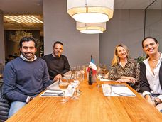 Andrés Molfino, Daniel Juárez, Laura Ventura y Rosana Larrañaga Andrés Molfino, Daniel Juárez, Laura Ventura y Rosana Larrañaga