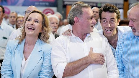 Búsqueda | Juan Sartori llegó a Uruguay desde las islas Maldivas y mantuvo distintas reuniones con dirigentes políticos. Foto: Javier Calvelo / adhocFOTOS