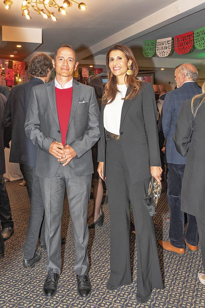 José Ángel Reza y Nadia Rasheed