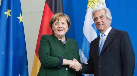 imagen de Vázquez aprovecha su visita a Alemania para fortalecer a Uruguay  ante la Unión Europea y tomar distancia del gobierno de Trump