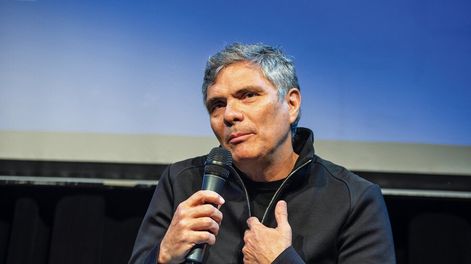 Alejandro Borensztein, en Magnolio Sala. Fotos: Mauricio Rodríguez / Galería