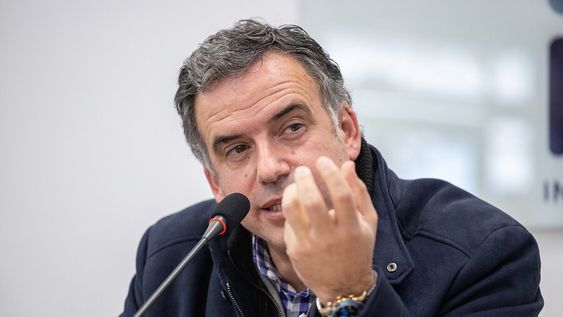 Yamandú Orsi. Foto: Mauricio Zina / adhocFOTOS Yamandú Orsi. Foto: Mauricio Zina / adhocFOTOS