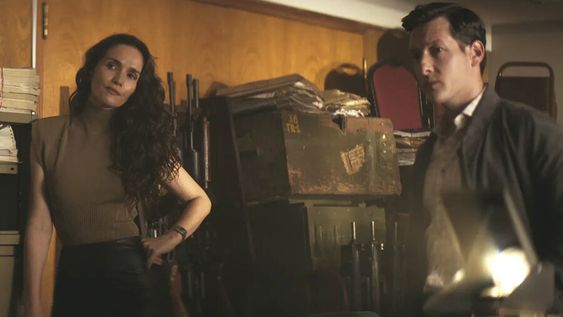 Natalia Oreiro y Gustavo Bassani. Foto: Amazon Prime Video Natalia Oreiro y Gustavo Bassani. Foto: Amazon Prime Video