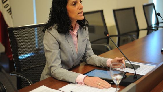 Azucena Arbeleche. Foto: Presidencia. Azucena Arbeleche. Foto: Presidencia.