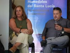 Estela Delgado en una actividad por el Día Mundial de los Humedales 2026. Estela Delgado en una actividad por el Día Mundial de los Humedales 2026.