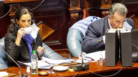 La interpelación duró alrededor de 19 horas. Foto: Nicolás Garrido / Búsqueda