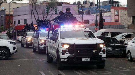 Integrantes de la Guardia Nacional patrullan Ciudad de México tras la muerte del narcotraficante Nemesio Rubén Oseguera Cervantes, alias ’El Mencho’, líder del Cártel Jalisco Nueva Generación.