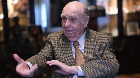 Julio María Sanguinetti, líder del Partido Colorado