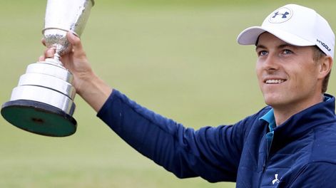 imagen de Con una actuación espectacular, el estadounidense Jordan  Spieth se adjudicó el British Open en Royal Birkdale